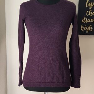 Extra fine merino sweater fits more like a XS.